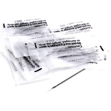 Ühekordselt kasutatav traditsiooniline tätoveerimisnõel